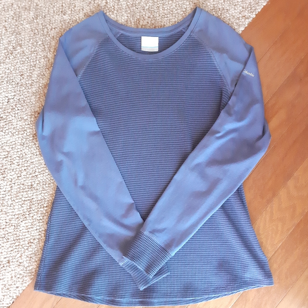 Columbia Blue Thermal Shirt size XL